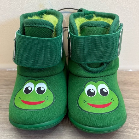 Western Chief Fritz Pollywog Frog Baby Boots - Picture 2 of 10